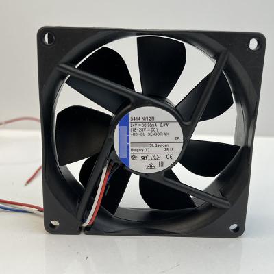 China Construction worksÂ  3414N/12R 3414N 24V 92x92x25mm original genuine German  imported fan for sale