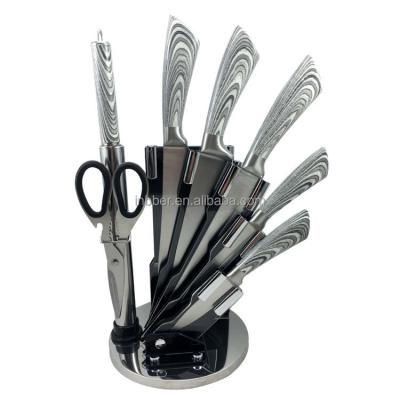 China (BK219) Sustainable High Quality 8pcs Stainless Steel Kitchen Knife Set for sale