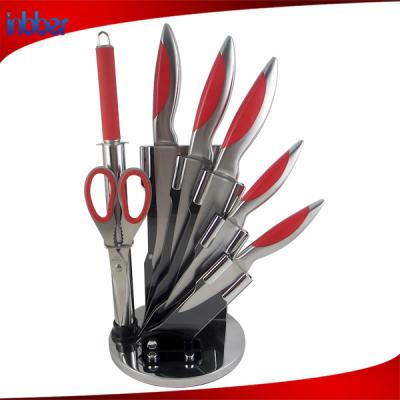 China (BK168) 8pcs Sustainable Classic Stainless Steel Knife Set For Kitchen for sale