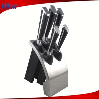 China (BK202) Sustainable 6pcs Stainless Steel Kitchen Knife Block Set for sale