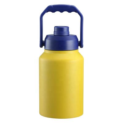 China NEW PREMIUM 78BOT 18/8 STAINLESS STEEL Sustainable Water Bottles 60oz / 128oz INSULATED SPORTS Water Bottle Flask With BPA Free Handle Lid for sale