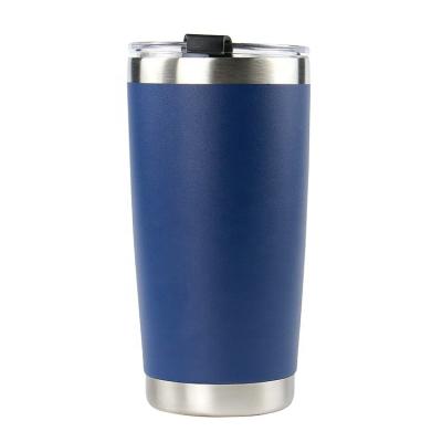 China Wholesale Classic 78BOT RTS Double Wall Stainless Steel Vacuum Insulated Coffee Tumbler Cup Classic Powder Coated 20oz Travel Mug for sale