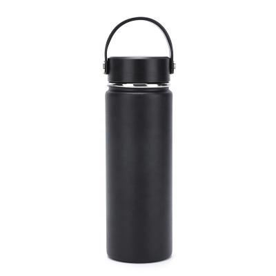 China NEW Sustainable 78Bottle Vacuum Tell Away Custom 18oz Metal Reusable Lipstick Water Bottles Insulated Stainless Steel Thermos Flask With Grip Lids for sale