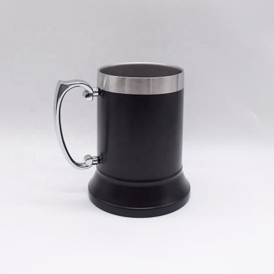 China New Beverage Cold 78BoTTle Wall 18/8 Stainless Steel Beer Tankard Double Mug Wholesale Classic Metal Travel Mug TKWide Water Mug 450ml for sale