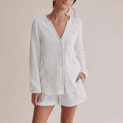 China Female Sets Femme de Mujer Pajamas Loungewear Pajamas Two Piece Set Summer Oversized Women New Cotton QUICK DRY for sale