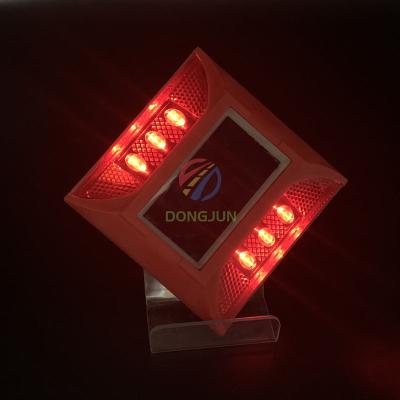 China ABS Aluminum Solar Road Stud LED Solar Plastic Road Light Stud for sale