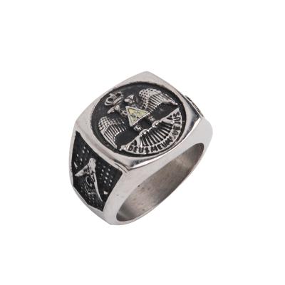 China FASHIONABLE Design Men's Vintage Ring S Steel Jewelry as the picture shows for sale