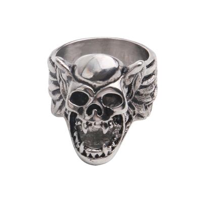 China FASHIONABLE creative retro punk style ring 2021 new men's ring S Steel Jewelry for sale