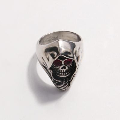 China 2021 Trend FASHIONABLE Personality Ring Jewelry Retro Skull Ring for sale