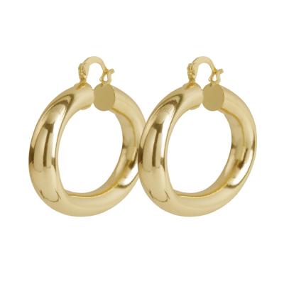 China Korean wind earrings fashion simple round circle CIA wild classic earrings retro for sale