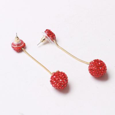 China 2021 Trendy Earrings Diamond Women Earrings Women Jewelry Colorful Fashion Vintage for sale