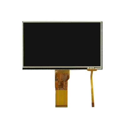 China TM070RBH10 7inch Tianma LCD Module 50 pin connector with 4 wire resistive touch screen for sale