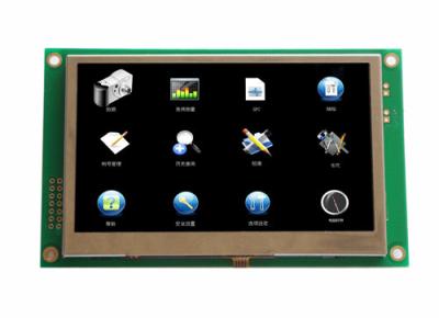 China 4,3 Zoll tft intelligente/intelligente lcd-Modulanzeigenunterstützung RS232.RS485.TTL zu verkaufen