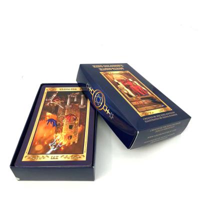 China Indoor Games Toys Hot Sale 78 Tarot Card Deck Deck Card Game Board Games Tarot for sale