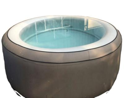 China SPA Indoor or Outdoor Inflatable Swimming Pool 4 Person Hot Tubs Outdoor Bubble Massage Set for sale