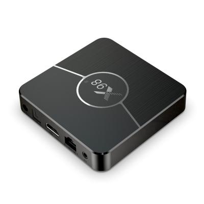 Chine Boîte de configuration de télévision IP intelligente Android 11 X98 Plus 2.4G 5G WiFi 4 Go 32 Go Amlogic S905w2 à vendre