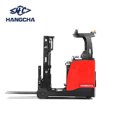 China Machinery Repair Shops Hangcha seated electric reach truck 1.2ton, lift height 6m-12.5m for sale