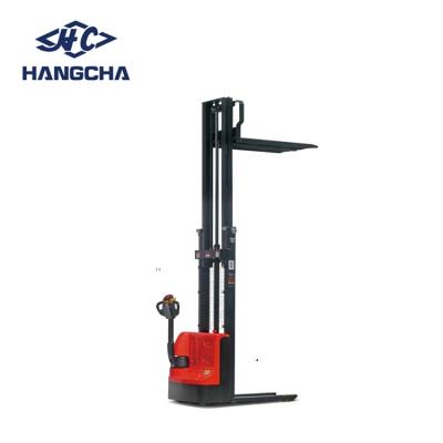 China Economic Electric Stacker CDD10 , Elevator Machinery Repair Shops 1ton Pallet Height 1600mm-4000mm for sale