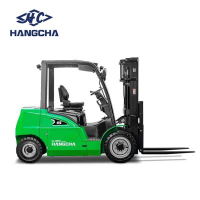 China Machinery Repair Shops Hangcha XC Series 4.5ton Lithium Li-ion Battery Electric Forklift for sale