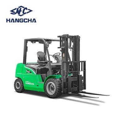 China Machinery Repair Shop Hangcha XC Series 5ton Lithium Li-ion Battery Electric Forklift for sale