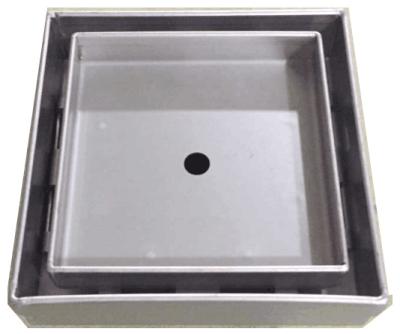 China Modern Metal Drain Covers Square Stainless Steel Drain Cover Shower Floor Drain for sale