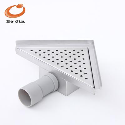 China PVC Modern Drain Channel Grate Steel Trap For Quick Drain Shower Drain for sale