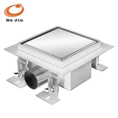 China Modern Linear Linear Drain Side Cover Adjustable Bathroom Sink Shower Drain for sale