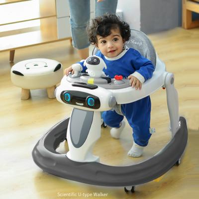 China 2021 Multifunctional SIMIRI Anti-rollover Baby Walker Driver Push Can Sit Baby Walkers Eco-friendly Baby Walkers for sale