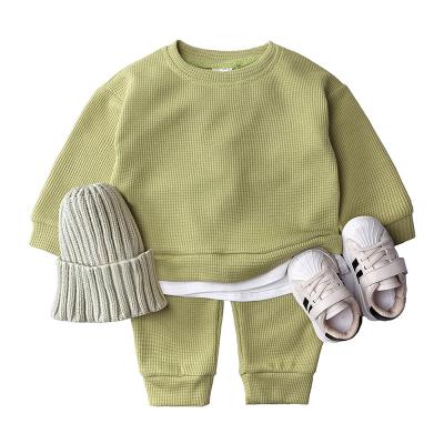 China SIMIRI Casual Children's Clothing Spring Leisure and Autumn New Infant Suit Children's Sportswear Two-Piece Suit for sale