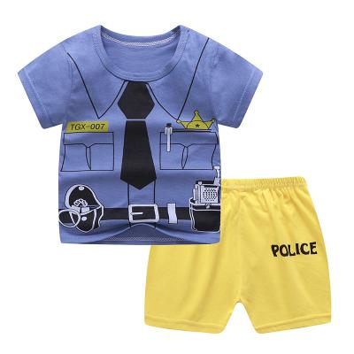 China SIMIRI Breathable Baby Clothes Sets New Toddler Summer Cotton Shortsleeve T-shirt And Pants Kids 2pcs Set for sale