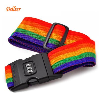 China Fabric Factory Product PP Belt Strap 3 Digital Luggage Belt 5cm*2m for sale