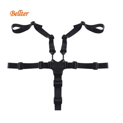 China 5 point seat belt hooks for safety harness child safety harness with hook length: 100 cm width: 2.5cm for sale