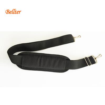 China Replacement adjustable padded fabric shoulder strap with metal swivel hooks for messenger, laptop for sale