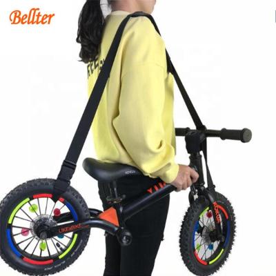 China Solid Wholesale Kids Balance Bike Shoulder Strap for Carrying Bicycle for sale