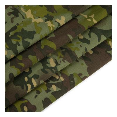 China T/C 8020 Multicam Waterproof Tropical Violent Plaid Anti Woven Camouflage Ripstop Fabric For Tactical Gears for sale