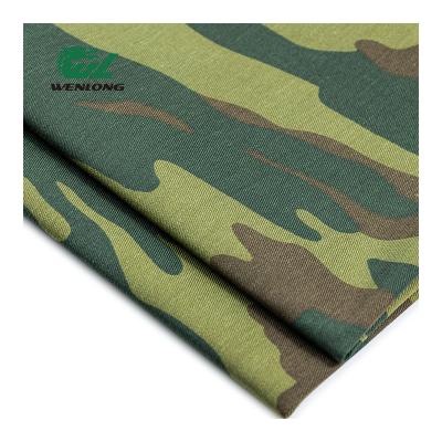 China TC 80/20 Anti-static Flora Camouflage Polyester /Cotton Twill Print Woven Fabric For Pants Clothes for sale