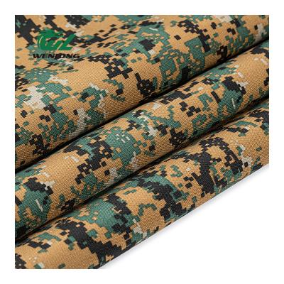 China 100%Poly 1000D PU Coated Camouflage ATY Cordura WR Waterproof Marpat Woven Fabric Waterproof Anti Severe Woodland for sale