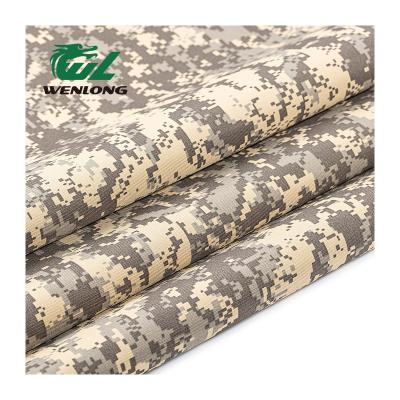 China 100%Polyester 72T UCP Camouflage 600D Waterproof PVC Oxford Woven Fabric Waterproof Shoes Luggage Fabric for sale