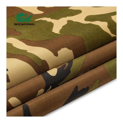 China 100%Poly Waterproof ATY Cordura Camouflage Oxford Waterproof PU Coated French Woven Fabric For Tactical Vest for sale