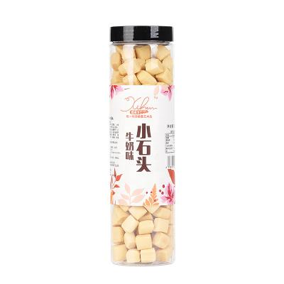 China Low fat milk flavor small snacks boxed chocolate small muffins milk small stone shaped oil pressure control in bedroom for sale