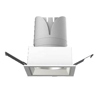 China High Quality COB 15W LED Ceiling Spotlight Recessed Down Light Anti-glare Downlight Fixture LED Square Downlight for sale