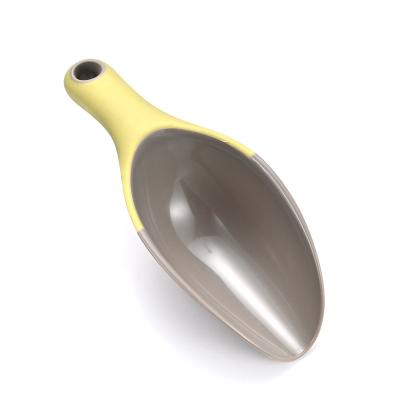 China Good Quality Sustainable Kitchen Tools Eco-Friendly Bar Tools Plastic Ice Food Shovel Ice Food Scoop for sale