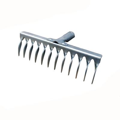 China Garden rake crooked teeth rake for sale