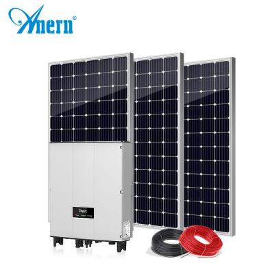 China Home On Grid 2000W Solar Panel Kit Home Solar System for sale