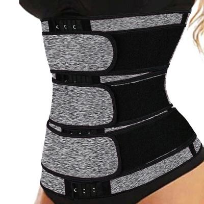 China Protective Gear Wholesaler Manufacturer Breathable Waist Trimmer Waist Trainer Belts 3 Belts Latex Waist Trainer For Women Keep Slimming Trimmer for sale