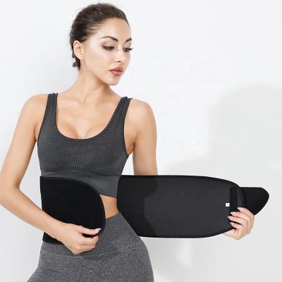 China New Design Neoprene Protective Gear Fitness Gym Exercise Safety Weight Sweatbelt Women Lumbar Elastic Rubber Breathable Waist Slimmer Belt for sale