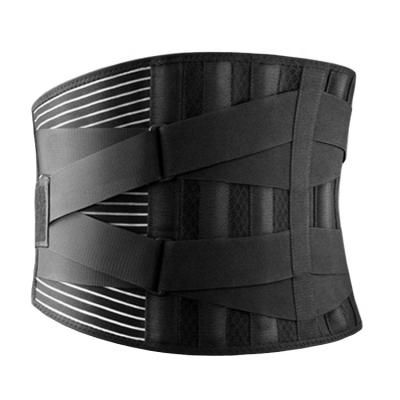 China Protective Gear Breathable Correcor De Posture Adjustable Waist Support Belt Lower Back Lumbar Support Brace With Lumbar Pad for sale