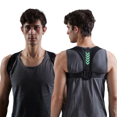 China 2022 Hot Professional Posture Straight Belt Lower Price Upper Back Support Posture Corrector Hook And Loop Wholesaler for sale