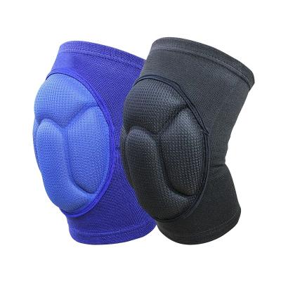 China 2022 Protective Gear Sports Nylon Elastic Knee Pads Breathable Knee Support Brace Running Fitness Increasing Knee Protector Silicone Cycling Pads for sale