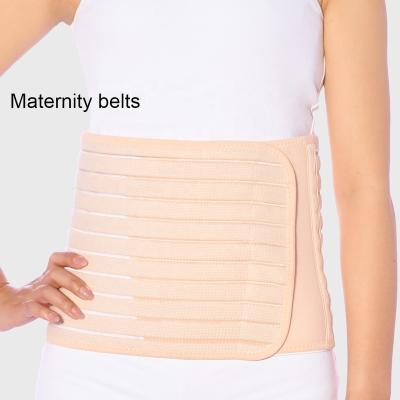 China Abdominal binder of fichario belt of breathable elastic breathable abdominal support of carpeta for women postpartum recovery for sale